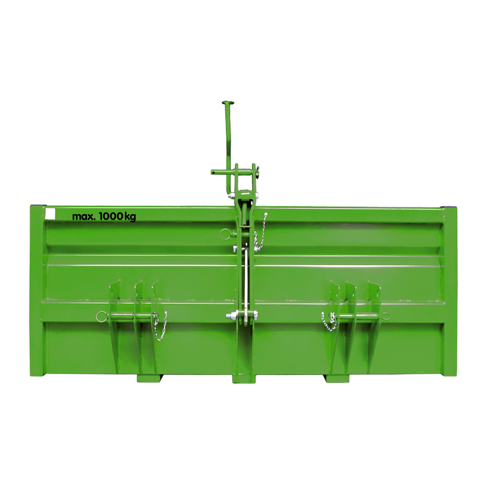 Dema Heckcontainer Heckmulde 150x70x grün Kat I & Kat II – Bild 2